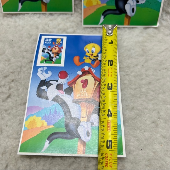 3 Collection stamps Looney Tunes 1997 USPS 5" Sylvester Tweety 32 cents - Picture 3 of 8